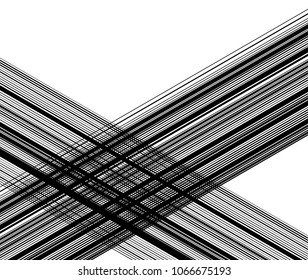 Design element horizontal stripes gray gradient transition different thickness. Parallel lines for background banner can be used for color overlay solution. Vector illustration EPS 10 for easy editing