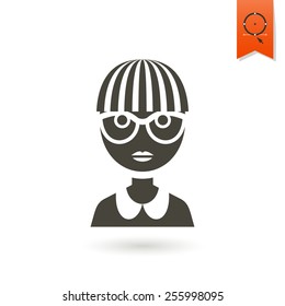 Design Element for International Womens Day March 8, Icon. Vector