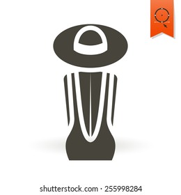 Design Element for International Womens Day March 8, Icon. Vector
