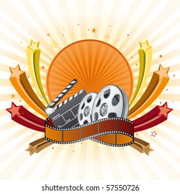 design element for movie theme