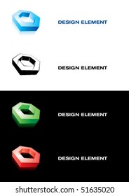 Design element. Nut