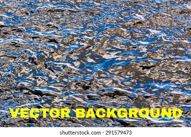 design element. sea surface