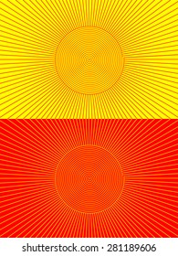 design element.  sun icons set