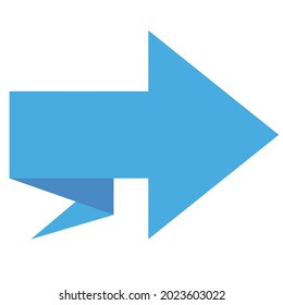 design element. vector arrow on isolated white background