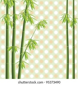 Design element - Vector bamboo tree