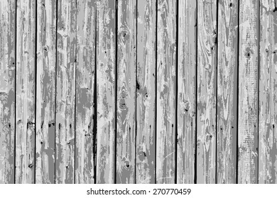 design element. vector wooden fence