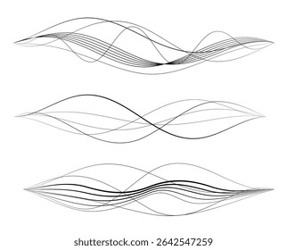 Design Element Wavy Lines for certificates, diplomas, protective document layers. Guilloche curve line Background. Background Pattern branding Frame border - Wedding, Medical, Spa, Wellness, Fashion