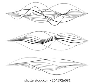 Design Element Wavy Lines Guilloche curve line Background for certificates, diplomas, protective document layers. Pattern branding Frame border - Jewelry, Fashion, Wedding, Beauty, Home Decor
