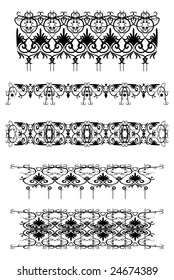 Design elementes style Modern black-and-white