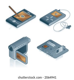 Design Elements 44c. Computer Icons Set are specially designed to achieve PIN SHARP ICONS ON A SCREEN. All the icons are fully editables. I hope youâ€™ll enjoy