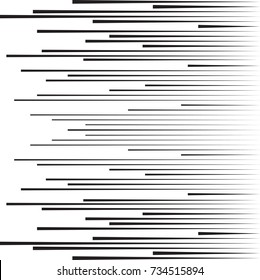 Design elements  . Abstract Vector Striped Geometric Background, parallel horizontal straight speed lines pattern