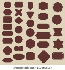 Design elements banner vingate, retro collectio