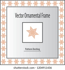  design elements border, frames. Vector illustration 