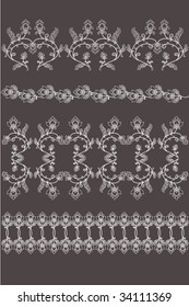 Design elements - borders vector