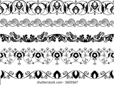 Design elements - borders vector