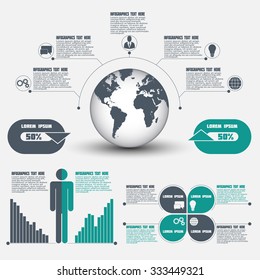 Design Elements for  Business. Infographic. Vector Illustration. EPS 10