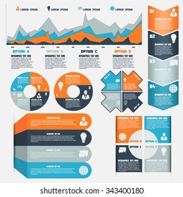 Design Elements for  Business. Infographic. Vector Illustration.