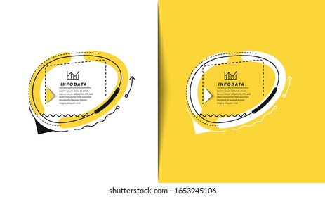 Design elements of business infographics. Modern infochart, marketing chart and graphs, bar diagrams.