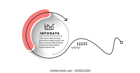 Design elements of business infographics. Modern infochart, marketing chart and graphs, bar diagrams.