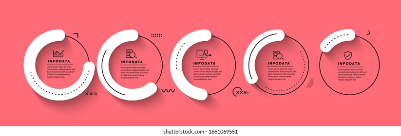 Diseñar elementos de infografías empresariales. Gráfico informativo moderno, gráfico de marketing y gráficos, diagramas de barras.