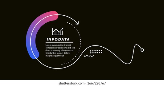 Diseñar elementos de infografías empresariales. Gráfico informativo moderno, gráfico de marketing y gráficos, diagramas de barras.