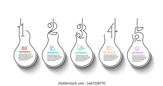 Design elements of business infographics. Modern infochart, marketing chart and graphs, bar diagrams.