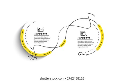 Design elements of business infographics. Modern infochart, marketing chart and graphs, bar diagrams.