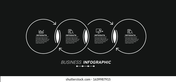 Design elements of business infographics. Set of 3D infographics.