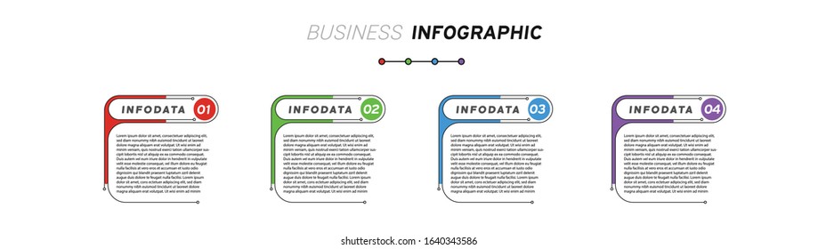 Design elements of business infographics. Set of 3D infographics.