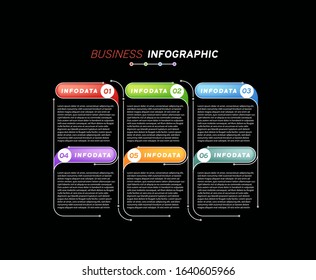 Design elements of business infographics. Set of 3D infographics.