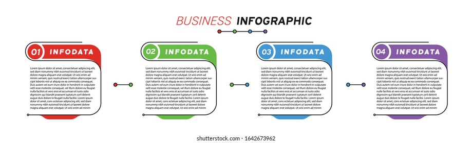 Design elements of business infographics. Set of 3D infographics.