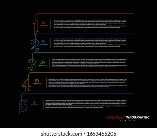 Diseñar elementos de infografías empresariales. Conjunto de infografías 3D.
