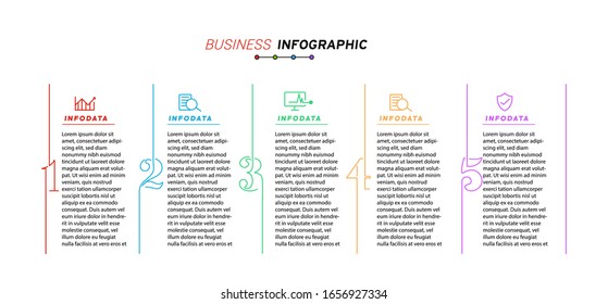 Design-Elemente von Business-Infografiken. Set von 3D-Infografiken.