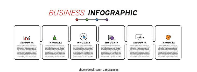 Design elements of business infographics. Set of 3D infographics.