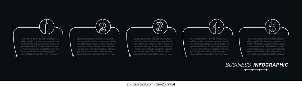 Diseñar elementos de infografías empresariales. Conjunto de infografías 3D.