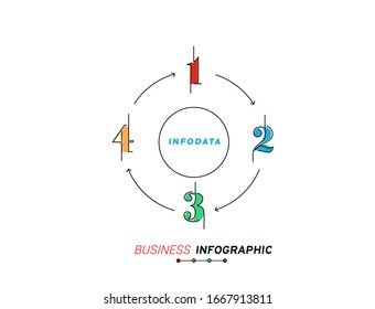 Design elements of business infographics. Set of 3D infographics.