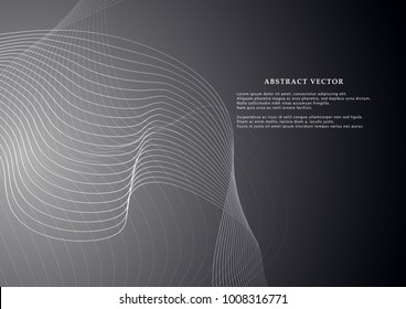 Design elements business presentation template. EPS 10 for web template, web site page presentation.Vector illustration web banners background, backdrop glow light effect .