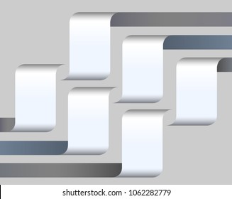 Design elements business presentation template. Vector illustration style infographics, web banners, charts and graphs and tables on white background. EPS 10 for chart process service company