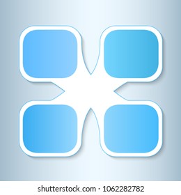 Design elements business presentation template. Vector illustration style infographics, web banners, charts and graphs and tables on white background. EPS 10 for chart process service company