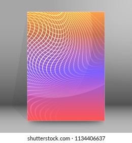 Design elements business presentation template. Vector illustration vertical web banners background, backdrop glow light effect . EPS 10 for web template, web site page presentation