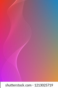 Design elements business presentation template. Vector illustration vertical web banners background, backdrop glow light effect . EPS 10 for web template, web site page presentation