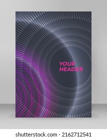 Design elements business presentation template. Vector illustration vertical web banners background, backdrop glow light effect . EPS 10 for web template, web site page presentation, neon disco club