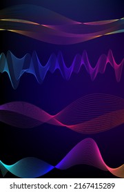 Design elements business presentation template. Vector illustration vertical web banners background, backdrop glow light effect . EPS 10 for web template, web site page presentation, neon disco club