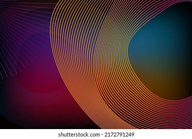 Design elements business presentation template. Vector illustration vertical web banners background, backdrop glow light effect . EPS 10 for web template, web site page presentation, neon disco club