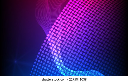 Design elements business presentation template. Vector illustration vertical web banners background, backdrop glow light effect . EPS 10 for web template, web site page presentation, neon disco club