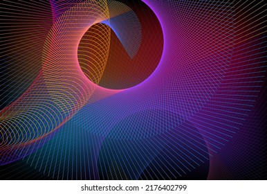 Design elements business presentation template. Vector illustration vertical web banners background, backdrop glow light effect . EPS 10 for web template, web site page presentation, neon disco club