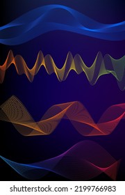 Design elements business presentation template. Vector illustration vertical web banners background, backdrop glow light effect . EPS 10 for web template, web site page presentation, neon disco club