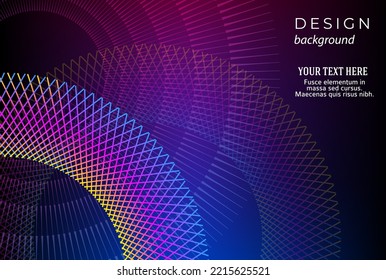 Design elements business presentation template. Vector illustration vertical web banners background, backdrop glow light effect . EPS 10 for web template, web site page presentation, neon disco club