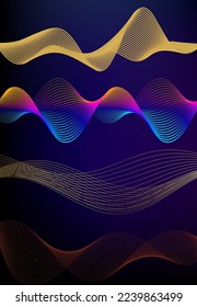 Design elements business presentation template. Vector illustration vertical web banners background, backdrop glow light effect . EPS 10 for web template, web site page presentation, neon disco club
