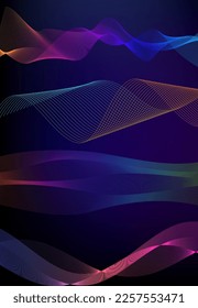 Design elements business presentation template. Vector illustration vertical web banners background, backdrop glow light effect . EPS 10 for web template, web site page presentation, neon disco club